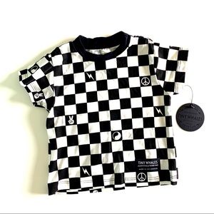 Tiny Whales short sleeved tee